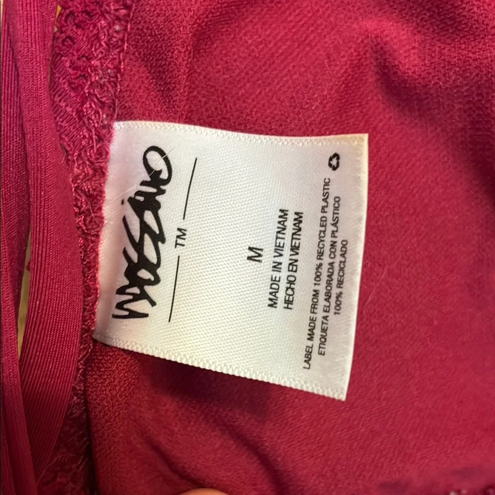 Mossimo Supply Co. Burgundy Bikini Set - Picture 7 of 7